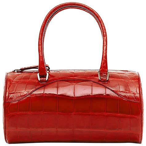 prada handbags red interior|vintage red Prada handbag.